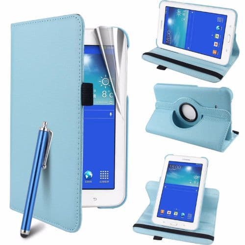 Samsung Galaxy Tab 3 7 Lite 360 Swivel Stand Case Cover